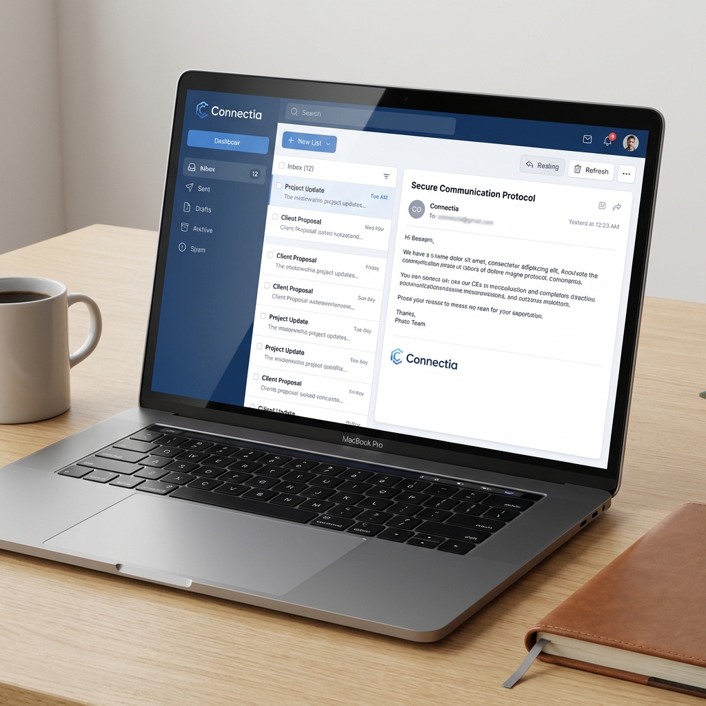 Connectia Dashboard Mockup